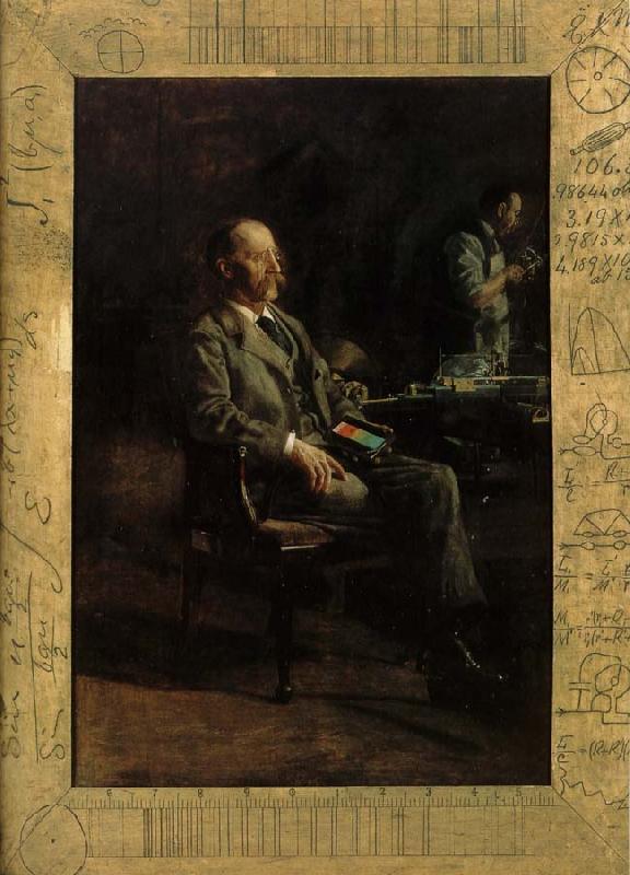 Thomas Eakins The Portrait of  Physicists Roland